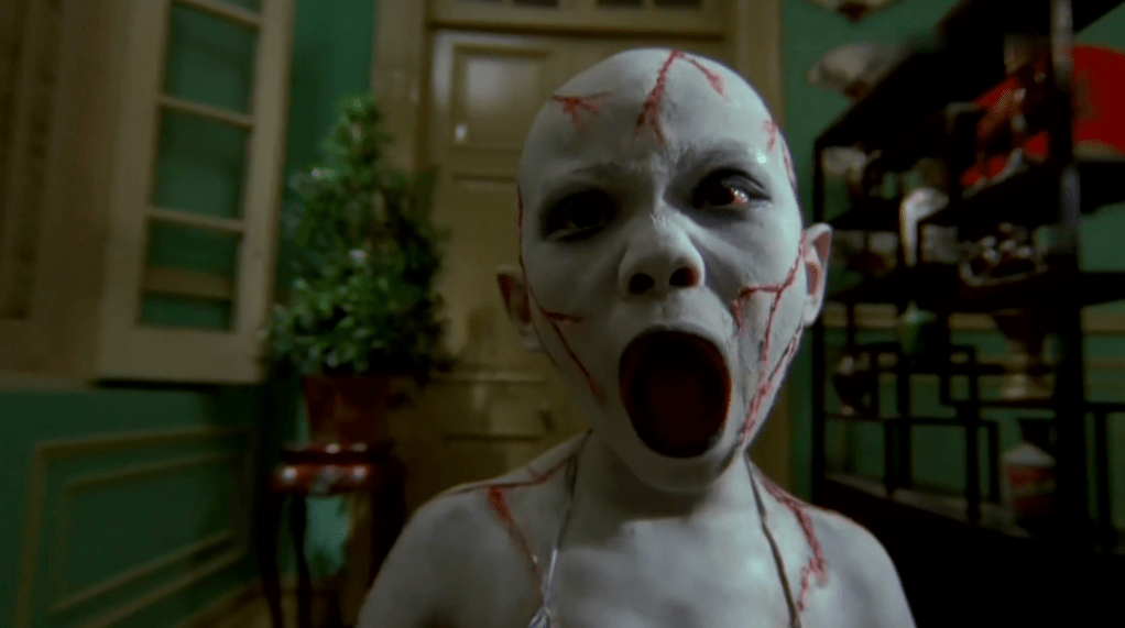 He's a very angry spirit-youngster!