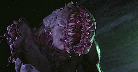 Animatronic model of the monster, used for close-ups