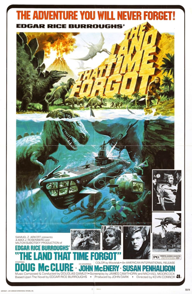 US poster. It's interesting that the American poster includes a laser beam-firing manta ray, a giant octopus and a cool-looking sub with windows!