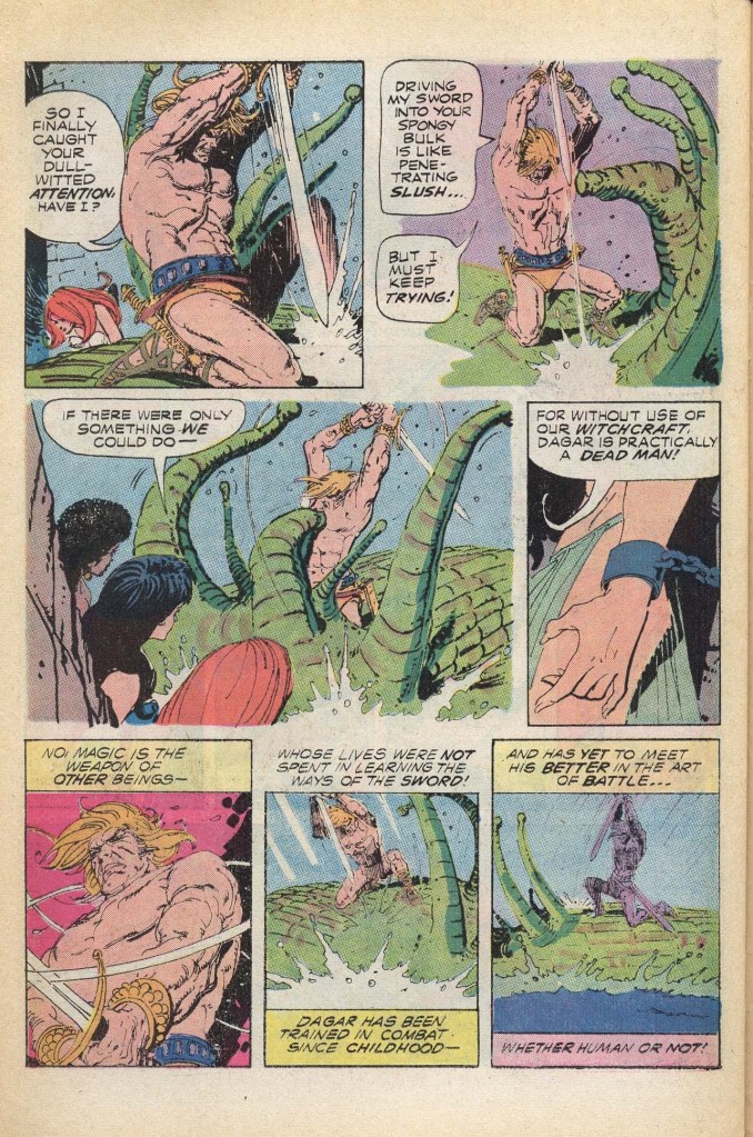 Issue #17: man versus monstrous mollusc!