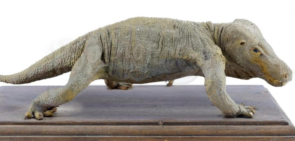 Tippett moulded it around a static metal armature