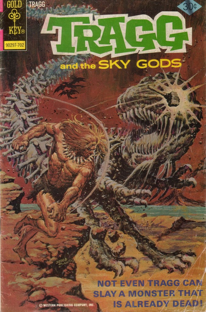 Issue #8 - how can Tragg beat an animated carnosaur skeleton?!