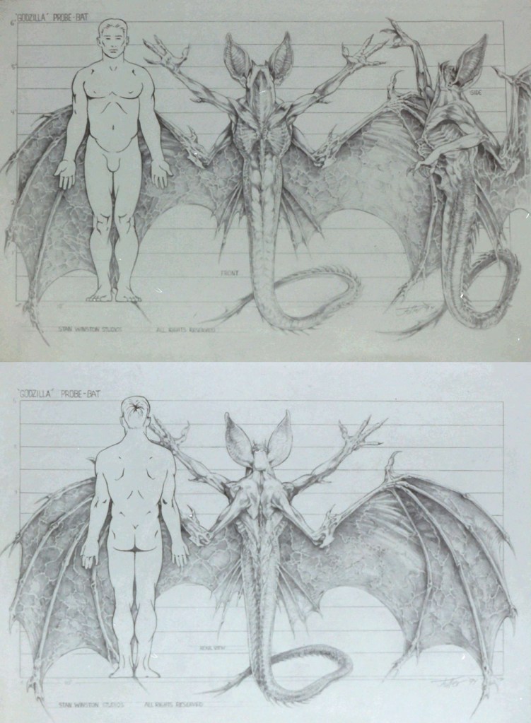 Probe Bat scale chart by Bruce Fuller