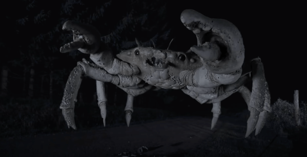 ...and here's another shot of the killer crab...