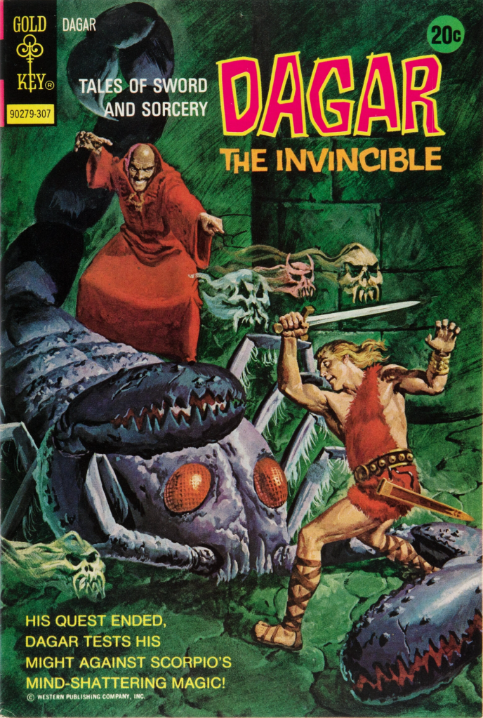 Issue #4 - a giant scorpion! There are loads of other monsters in this issue