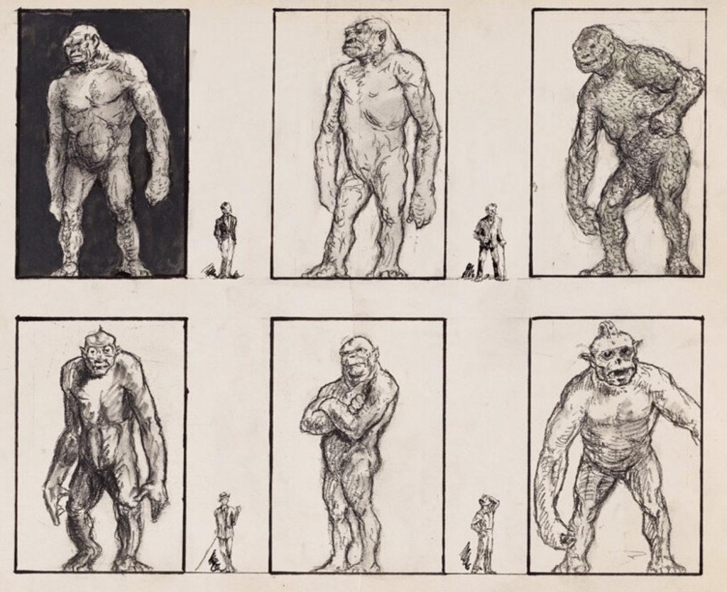 Pencil, pen & ink on illustration board