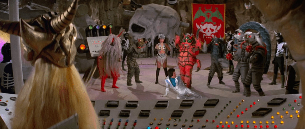 One of the good guys, Zhu Min, is captured by the mad menagerie of villains and is brainwashed