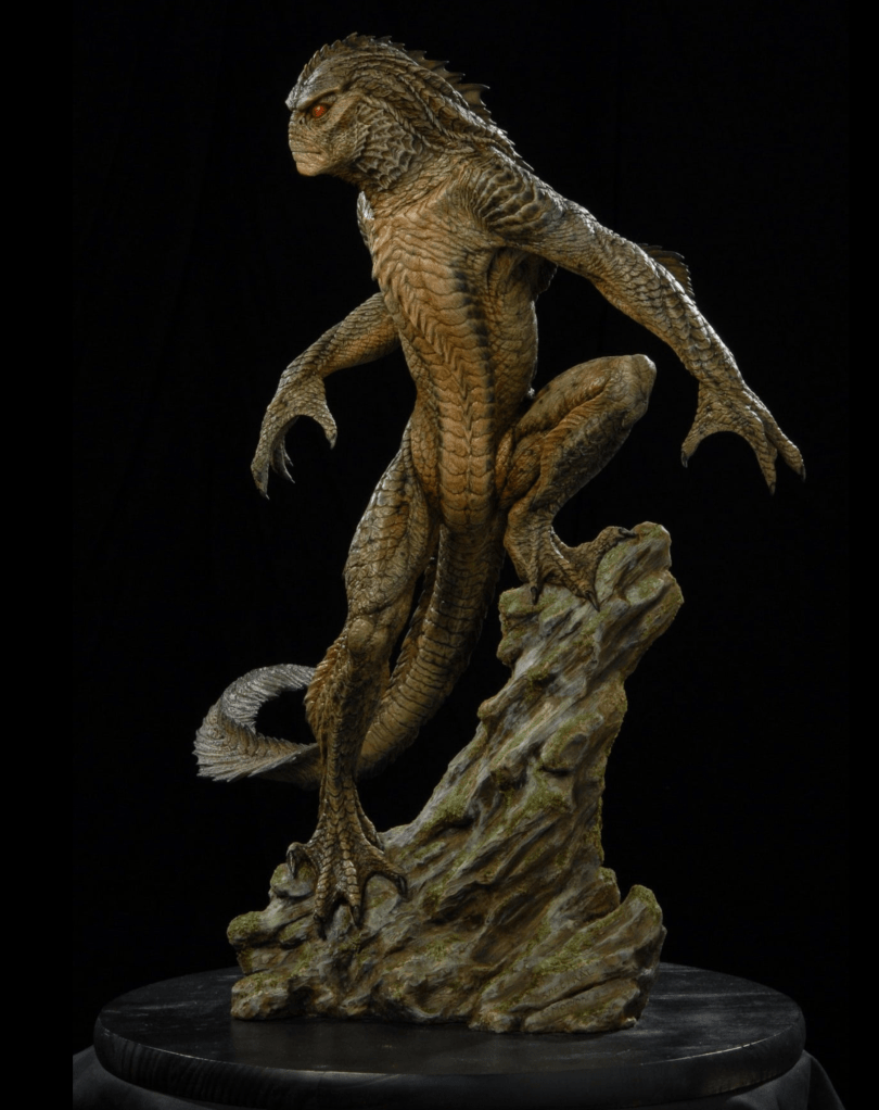 This take on the gill-man is much more sinuous and reptilian