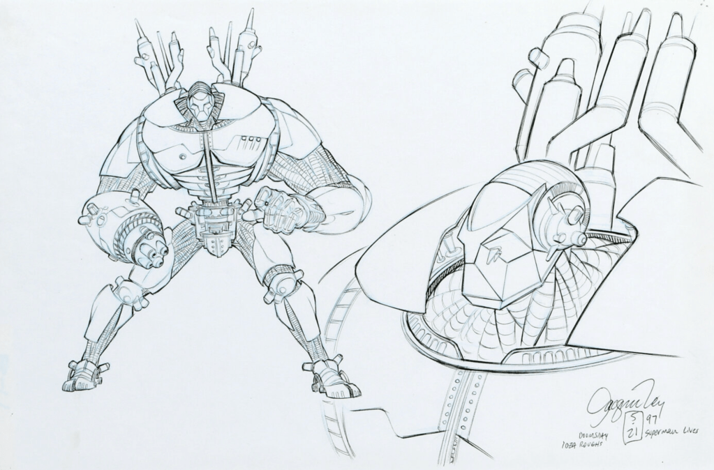 Idea roughs by Jacques Rey