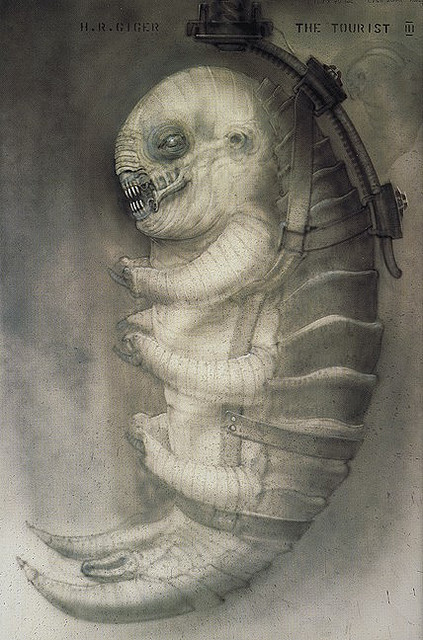 H.R. Giger's work is very distinctive