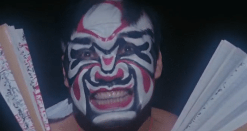 Ma Su during his ritual to bring the Tai Sheung God into his body