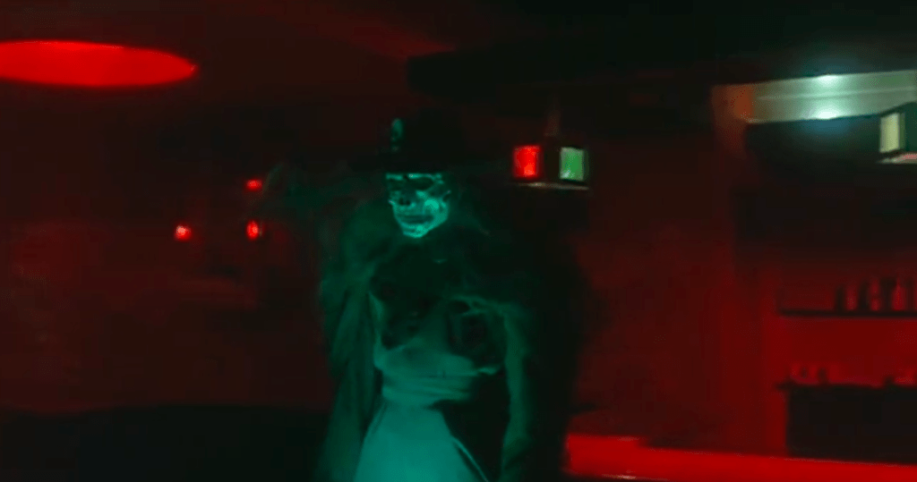 Pok Pok briefly decides to look scary