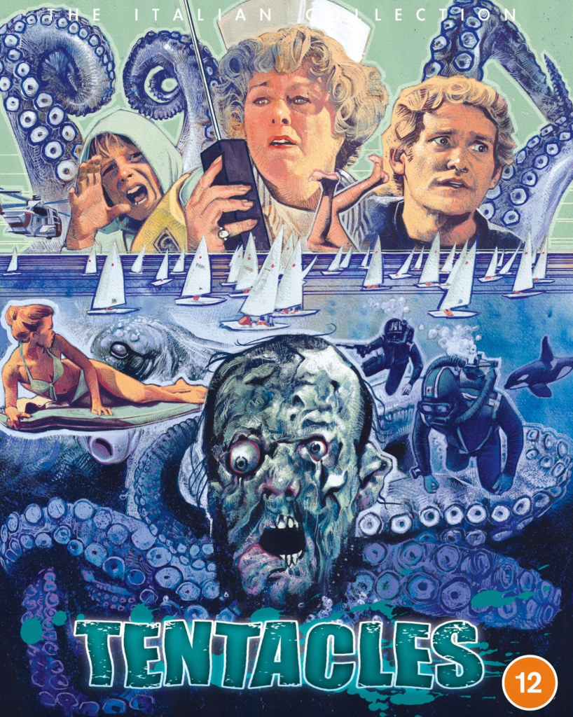 Blu-ray cover art by Graham Humphreys for 88 Films