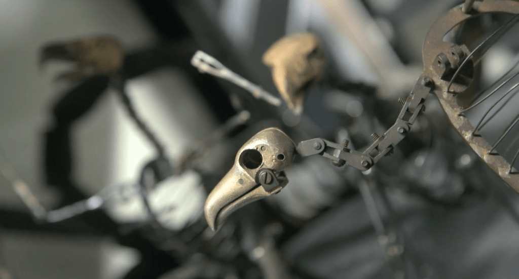 Three of the WAR EAGLES bird armatures are now owned by Peter Jackson