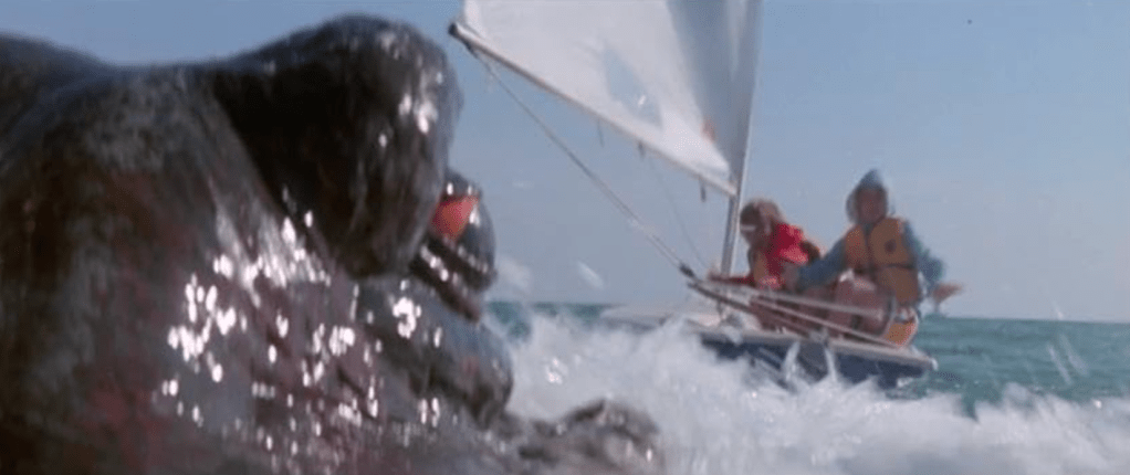 The cephalopod ruins a regatta