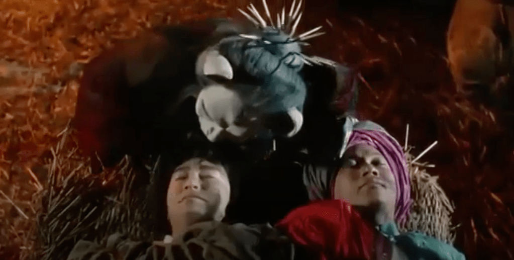 ...and he tries to sniff Joker's life-force from his body