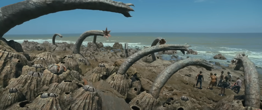These mutant barnacles are definitely my favourite monsters in this film!