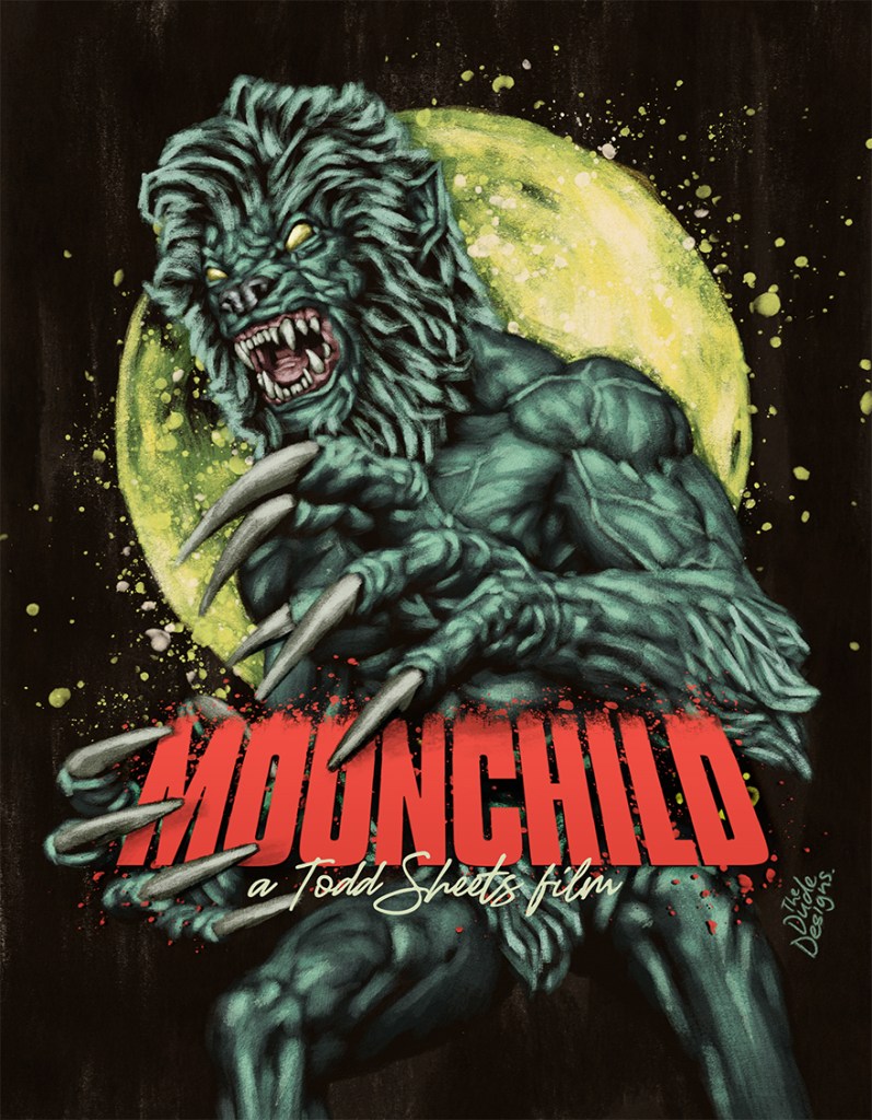 Cover art for a Blu-ray release of an obscure 80s shot-on-video flick