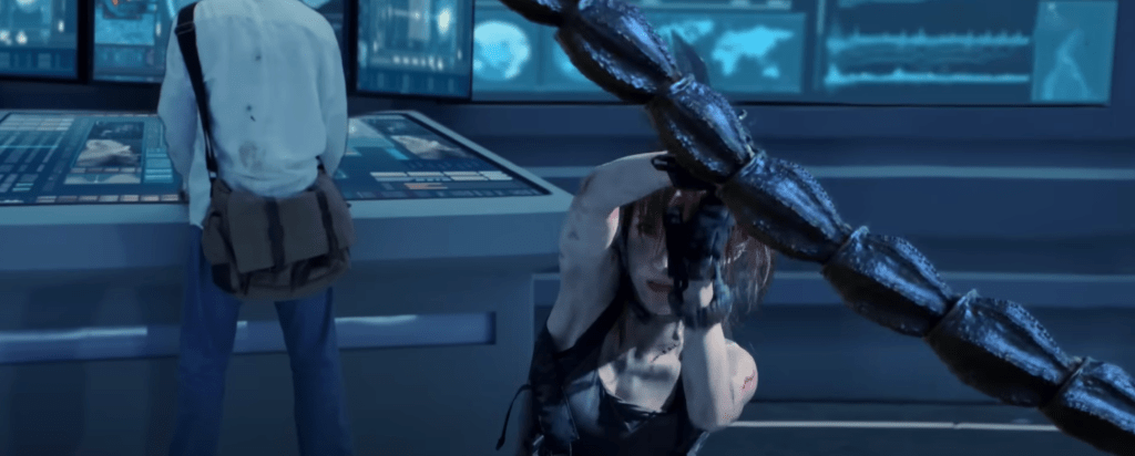 These women like to stab scorpions! They'll stab 'em in their tails...