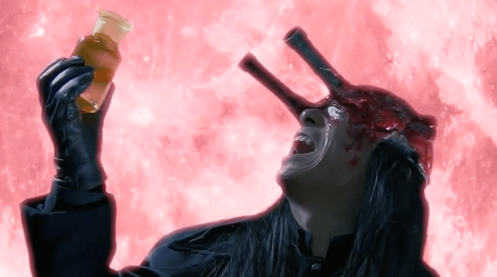 This is one weird, gory flick!