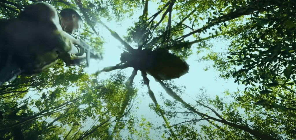 I've seen a long-legged spider-monster like this somewhere before...