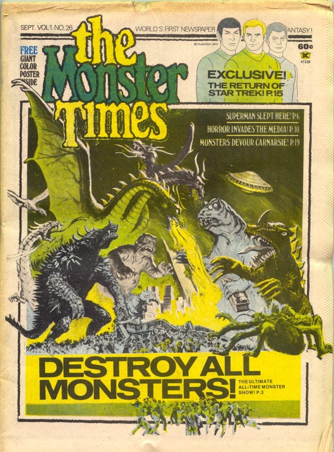 The Monster Times cover