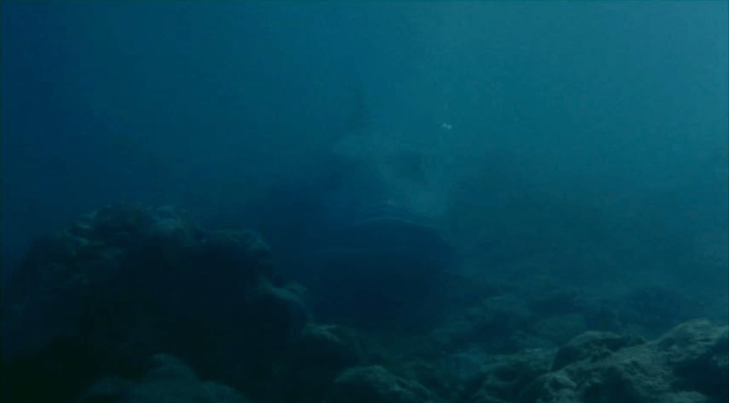 Honestly, there is a fish monster lurking within the murky water!