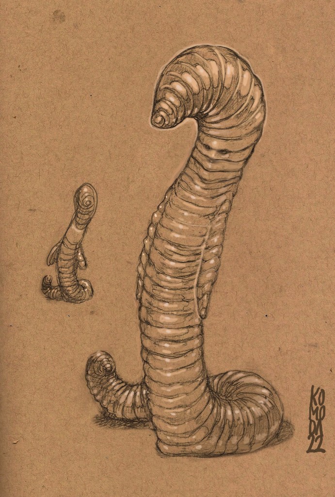 
This was the final approved design (more or less): Paul was still undecided whether the suit would have flipper-like arms or not