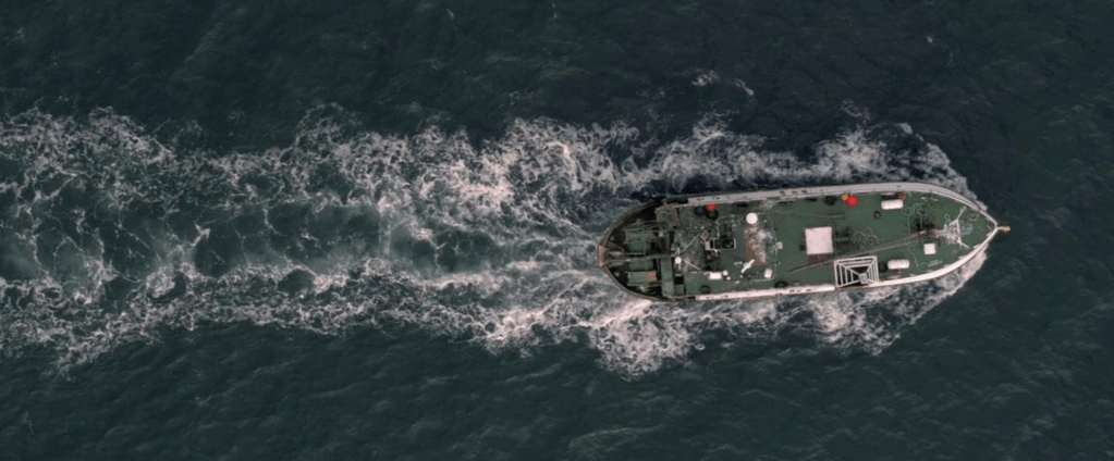 The trawler sets off on its fateful voyage