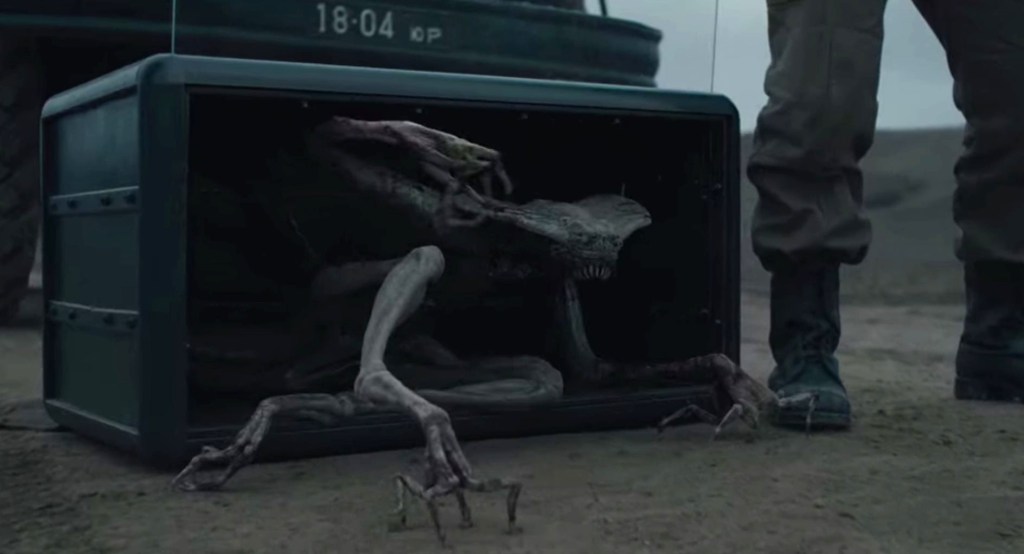 The alien is an interesting design