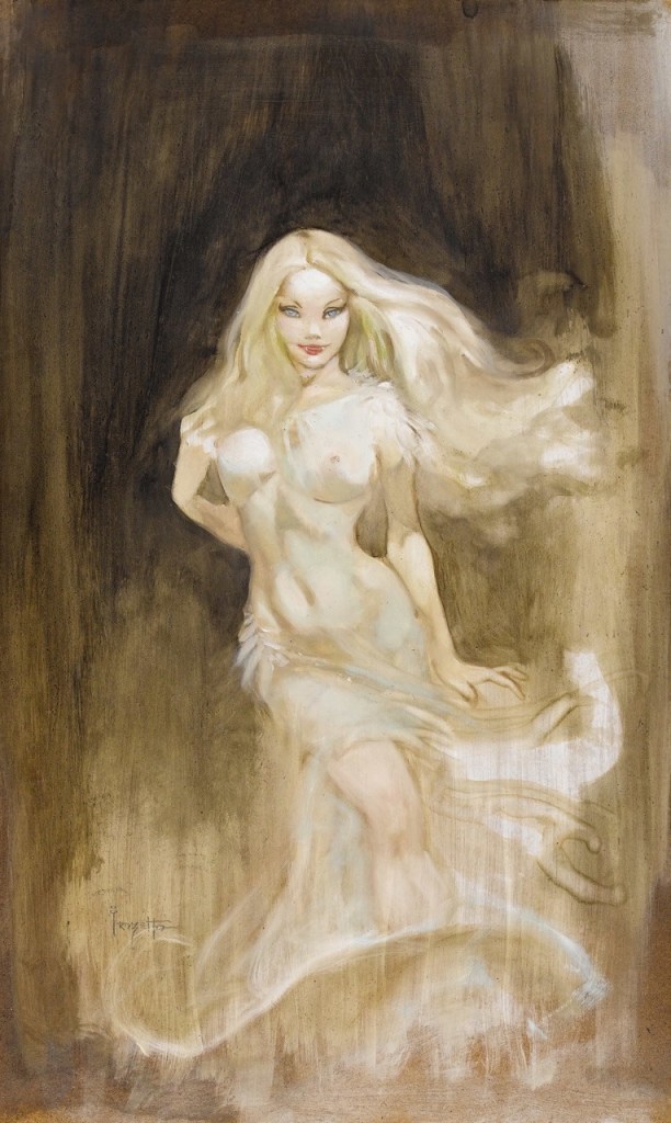 Study for female vampire 'Faith'