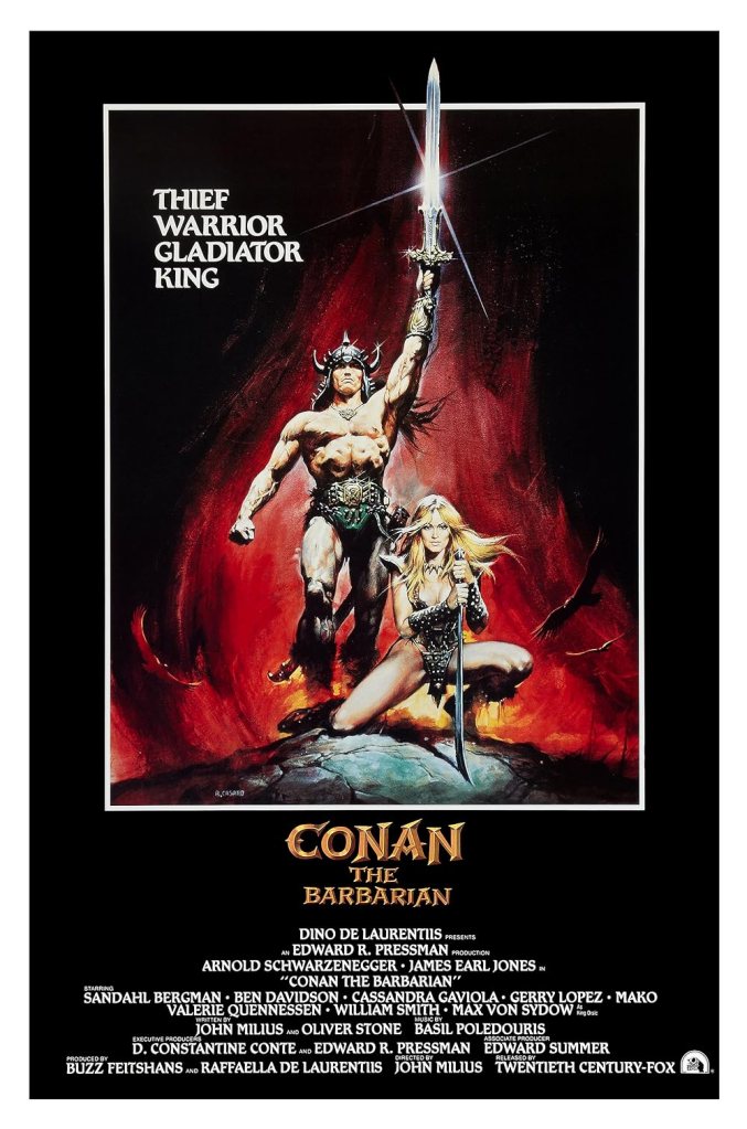 CONAN THE BARBARIAN (1982) poster
