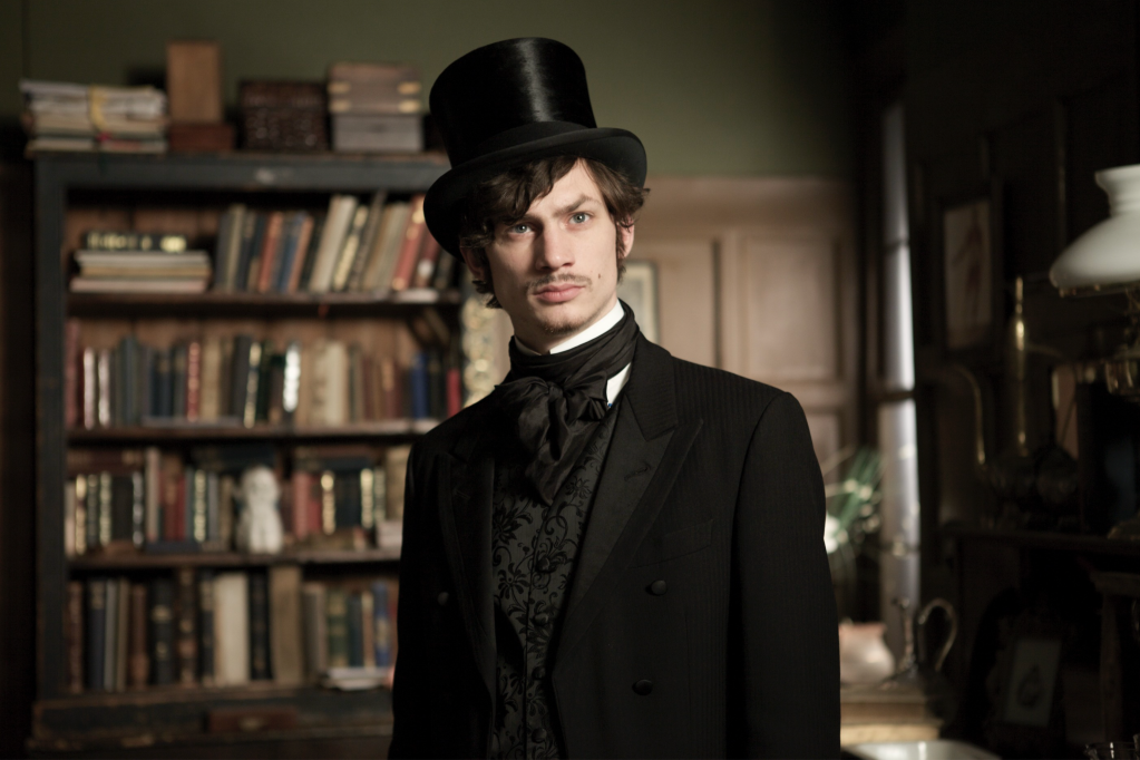 Andrew Mullan kitted out as a Victorian gent 
