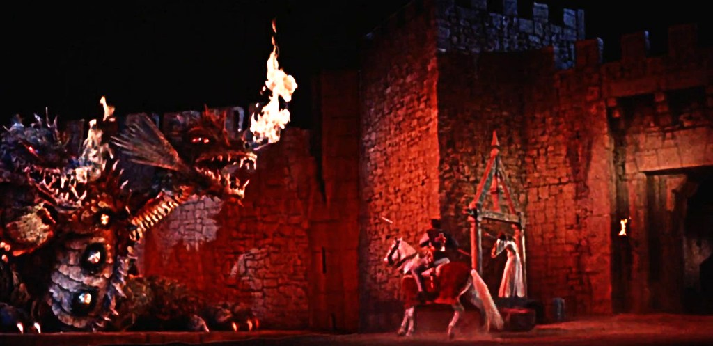 George takes-on the dragon!