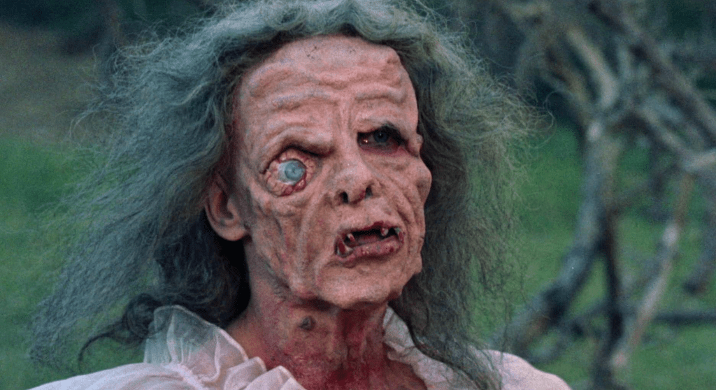 ...but she's really a hideous vampire hag (Nurmi)...