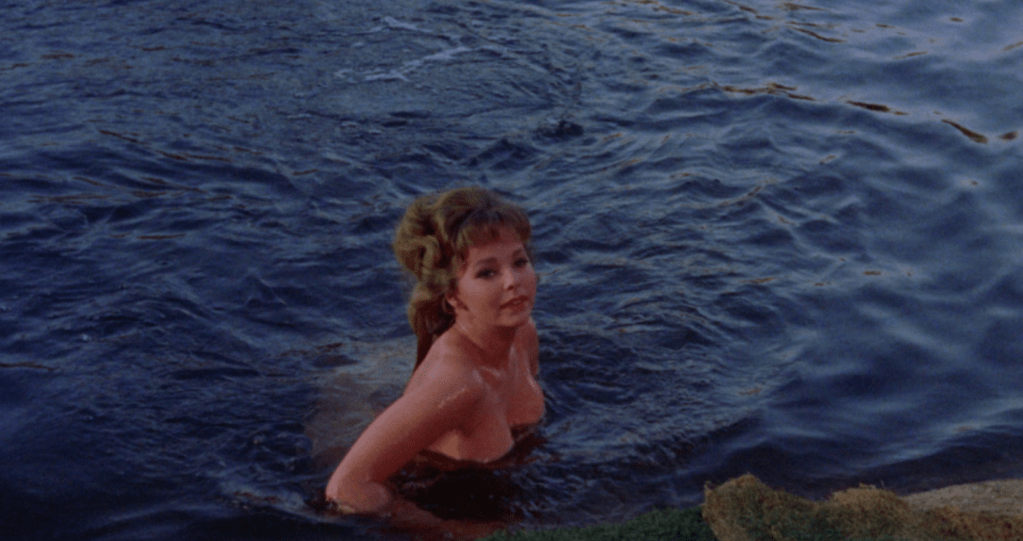 Princess Helene takes a dip