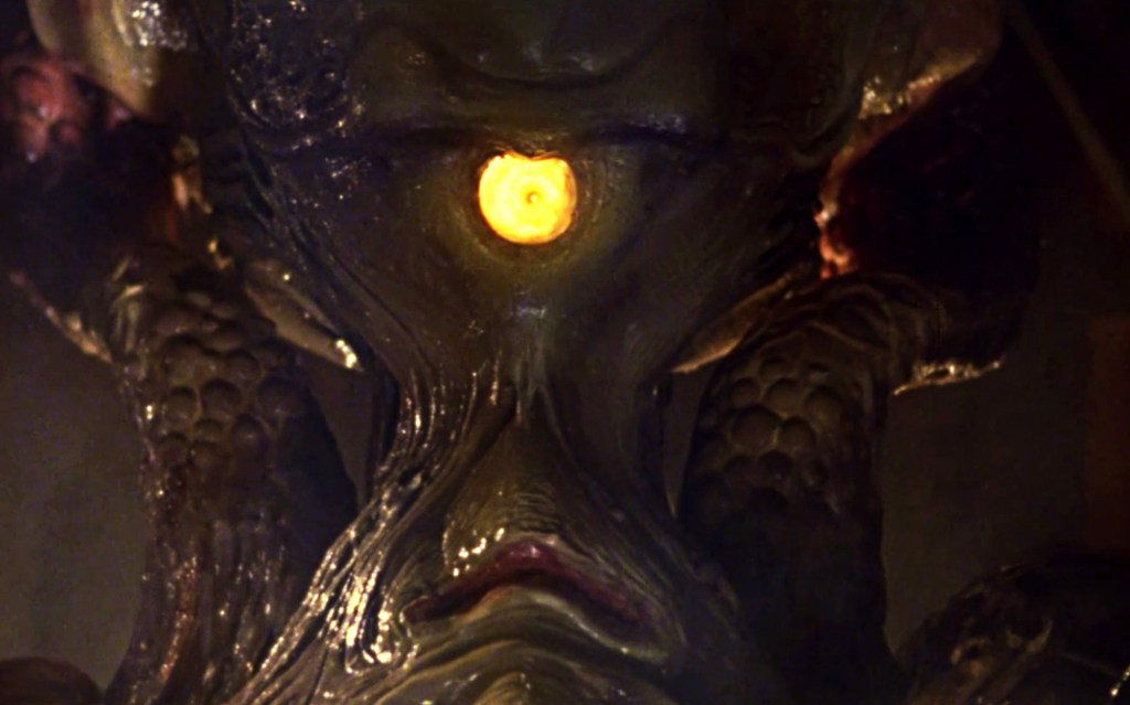 The yellow-eyed cyclops alien!