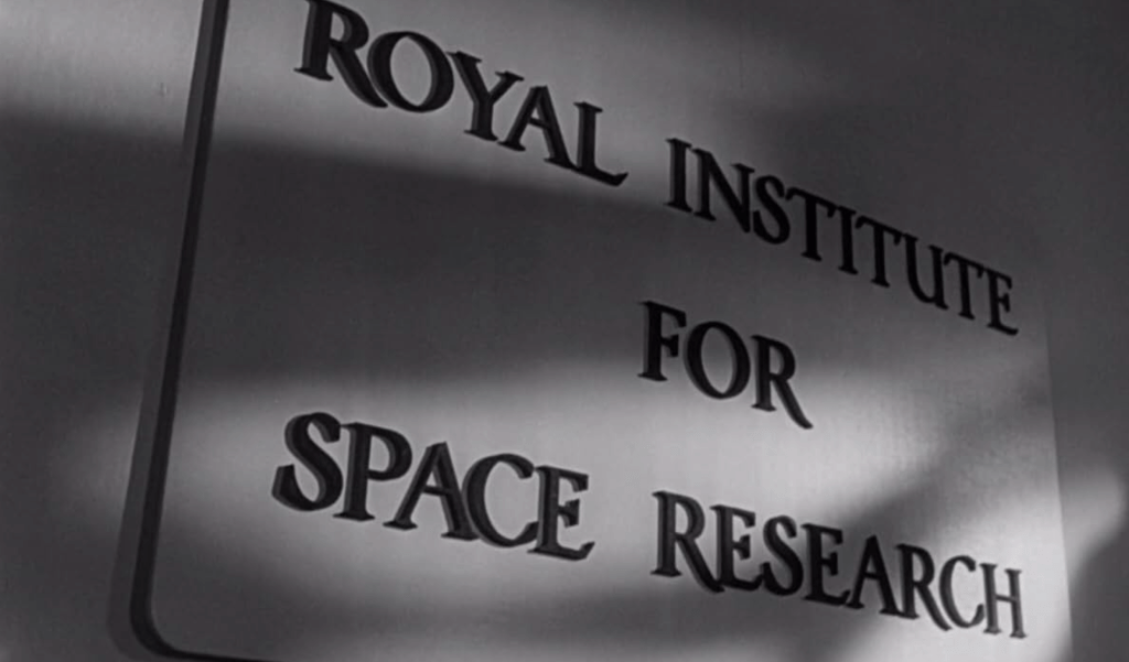 The story is set at the Royal Institute for Space Research