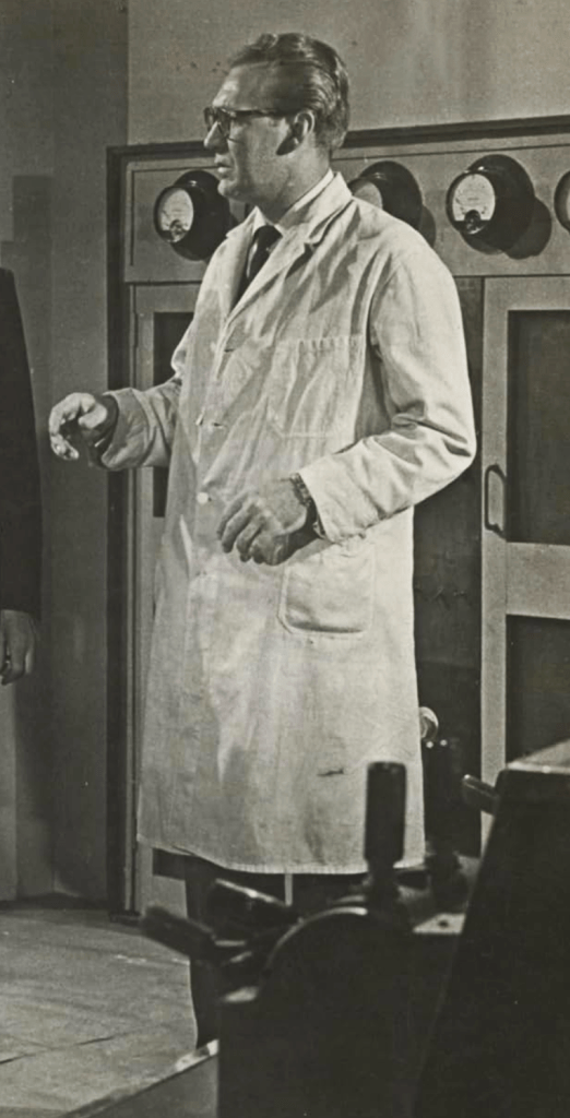 Tucker as scientist Gil Graham in THE STRANGE WORLD OF PLANET X