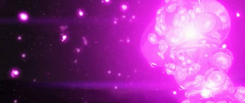 ...but occasionally the alien colour purple appears on-screen