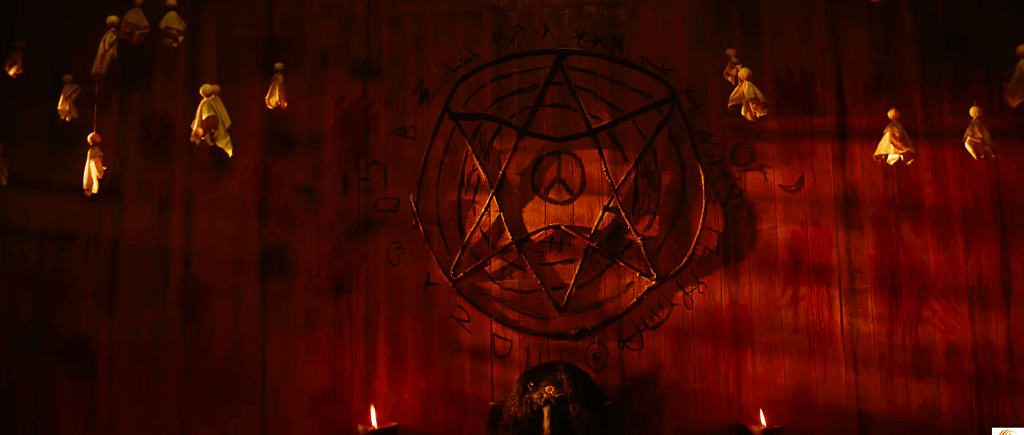 Folk horror decorations