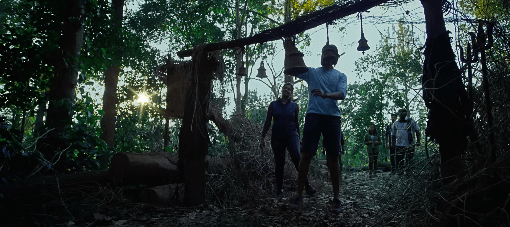 The trekkers really shouldn't pass this gate...