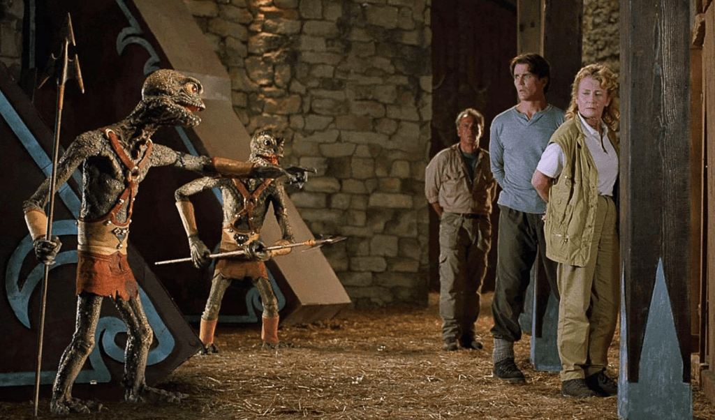 The reptile-men always look a bit pissed off!