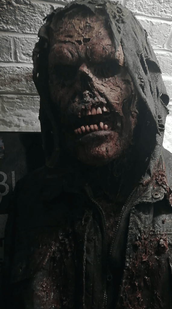 Above: two shots of the later version of the Hoodie Zombie