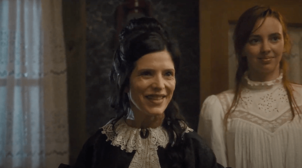 The brothel's madam, Maria (Melora Walters), is Pearl's mother