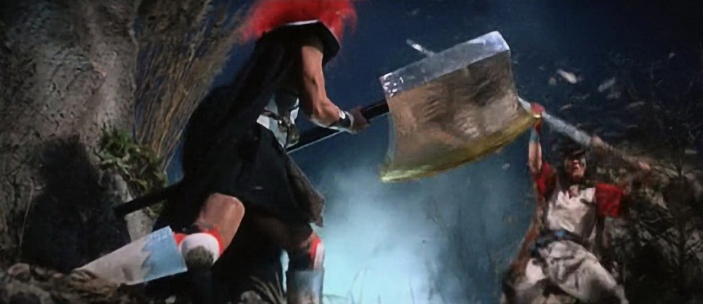 This dude's got a huge chopper!