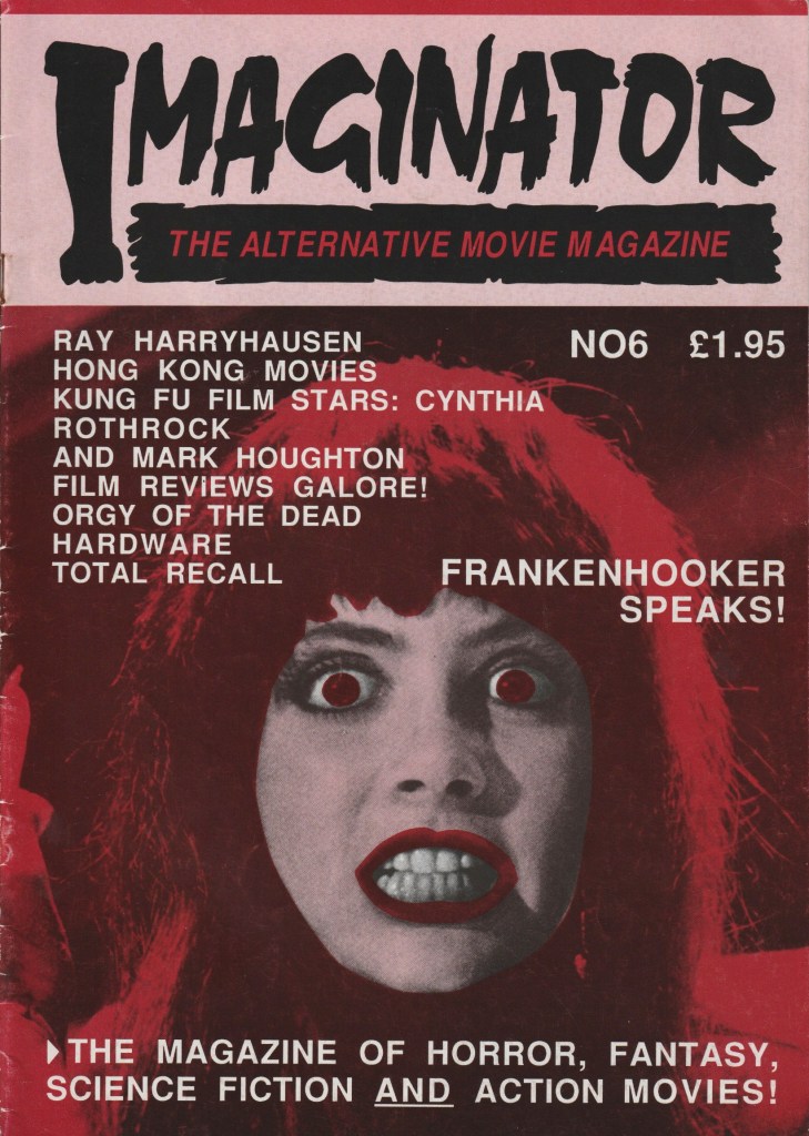 The cover for issue 6 of Imaginator Magazine