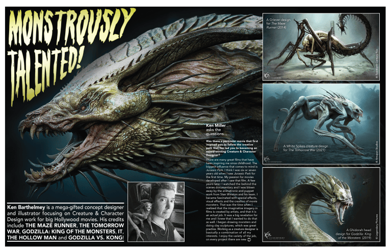 Imaginator magazine’s Creature Feature Special is in the works ...