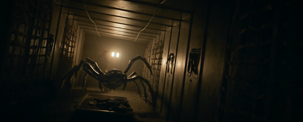 A gigantic arachnid - woot!