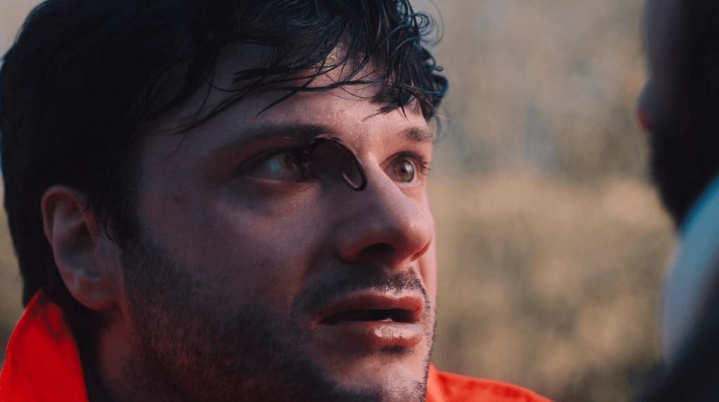 ...and we get to see a mini-tentacle slither from someone's eye...